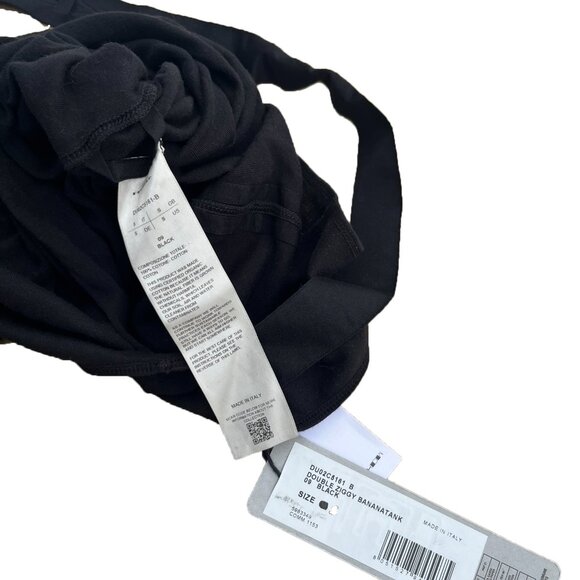 Rick Owens Drkshdw Double Ziggy Banana Tank Top - Picture 6 of 7